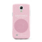 Personalised Pink Constellation Zodiac Sign Samsung Galaxy S4 Mini Case
