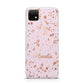 Personalised Pink Copper Splats Name Huawei Enjoy 20 Phone Case