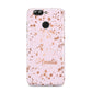 Personalised Pink Copper Splats Name Huawei Nova 2s Phone Case