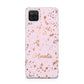 Personalised Pink Copper Splats Name Samsung M12 Case