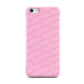 Personalised Pink Diagonal Name Apple iPhone 5c Case