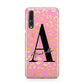Personalised Pink Gold Leopard Print Huawei P20 Pro Phone Case