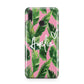 Personalised Pink Green Banana Leaf Huawei Y9 2019