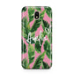 Personalised Pink Green Banana Leaf Samsung J5 2017 Case