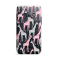 Personalised Pink Grey Giraffes Samsung Galaxy J1 2016 Case