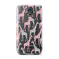 Personalised Pink Grey Giraffes Samsung Galaxy S5 Case