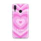 Personalised Pink Heart Huawei Nova 3 Phone Case
