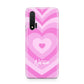 Personalised Pink Heart Huawei Nova 6 Phone Case