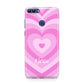 Personalised Pink Heart Huawei P Smart Case