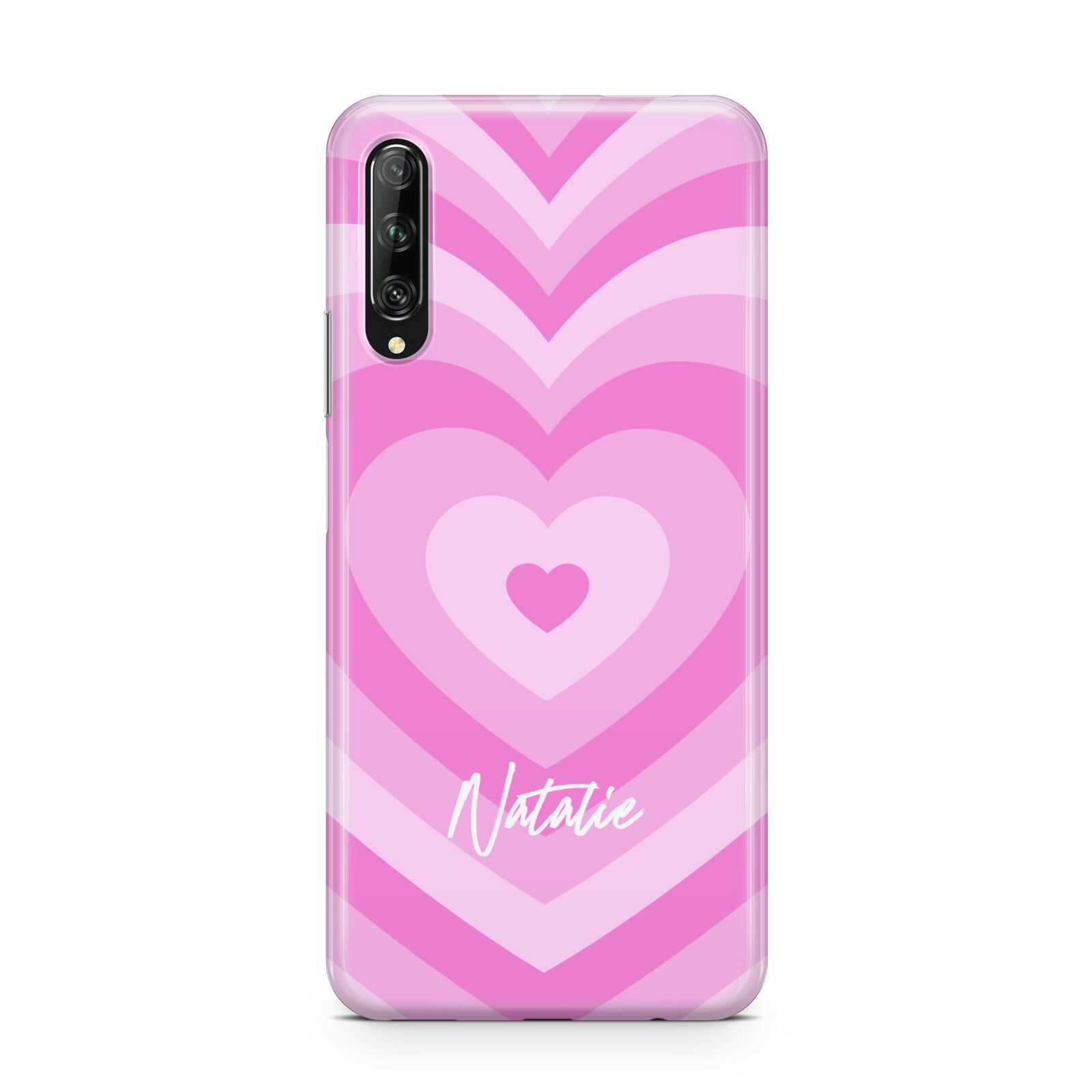 Personalised Pink Heart Huawei P Smart Pro 2019