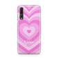Personalised Pink Heart Huawei P20 Pro Phone Case