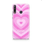 Personalised Pink Heart Huawei P40 Lite E Phone Case