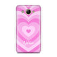 Personalised Pink Heart Huawei Y3 2017