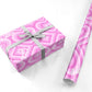 Personalised Pink Heart Personalised Wrapping Paper