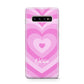 Personalised Pink Heart Protective Samsung Galaxy Case