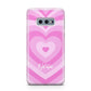 Personalised Pink Heart Samsung Galaxy S10E Case