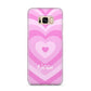 Personalised Pink Heart Samsung Galaxy S8 Plus Case