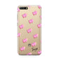 Personalised Pink Hearts Huawei Y6 2018