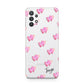 Personalised Pink Hearts Samsung A32 5G Case