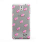 Personalised Pink Hearts Samsung Galaxy Note 3 Case