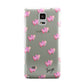 Personalised Pink Hearts Samsung Galaxy Note 4 Case
