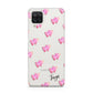 Personalised Pink Hearts Samsung M12 Case