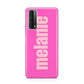 Personalised Pink Huawei P Smart 2021