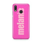 Personalised Pink Huawei P20 Lite Phone Case