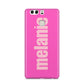 Personalised Pink Huawei P9 Case