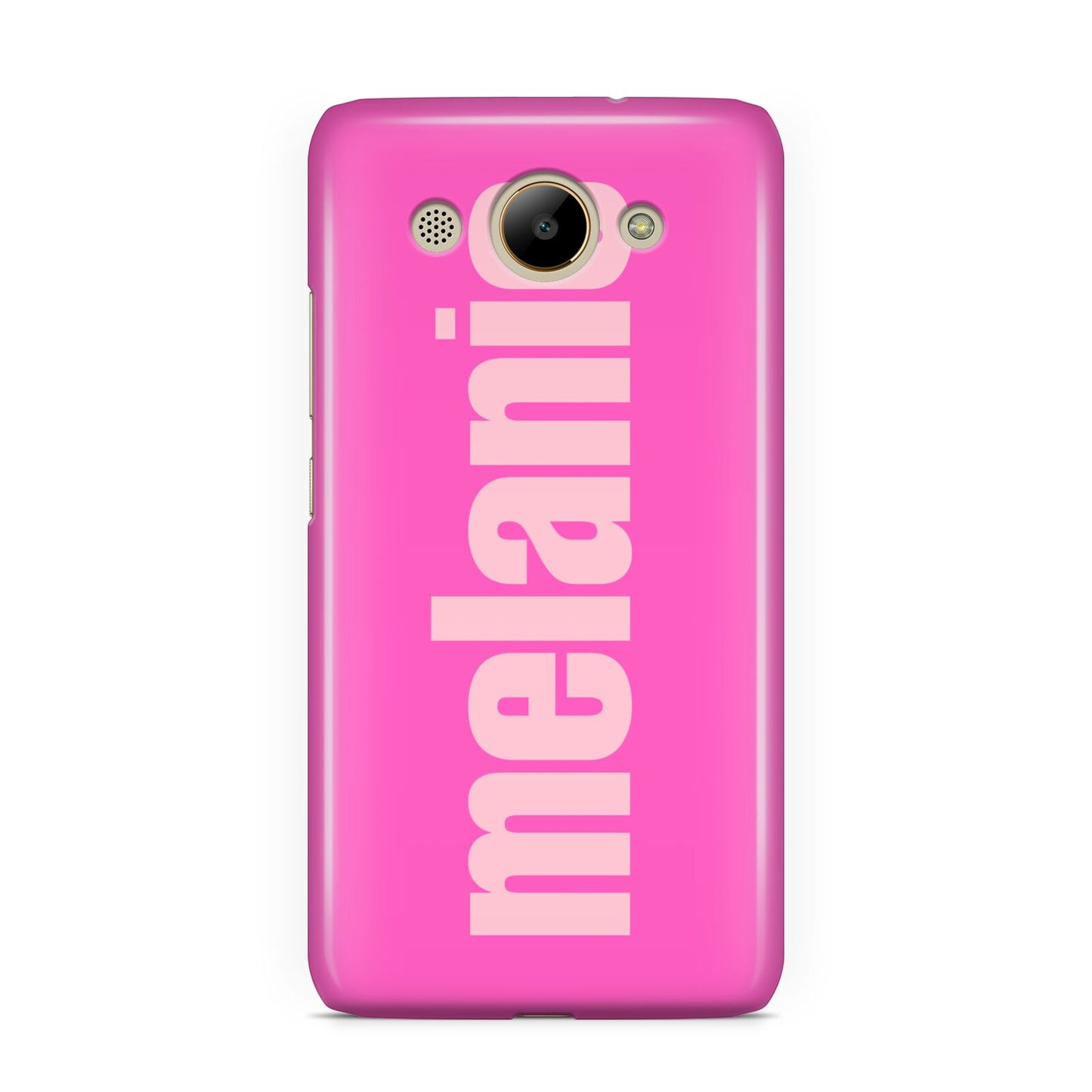 Personalised Pink Huawei Y3 2017