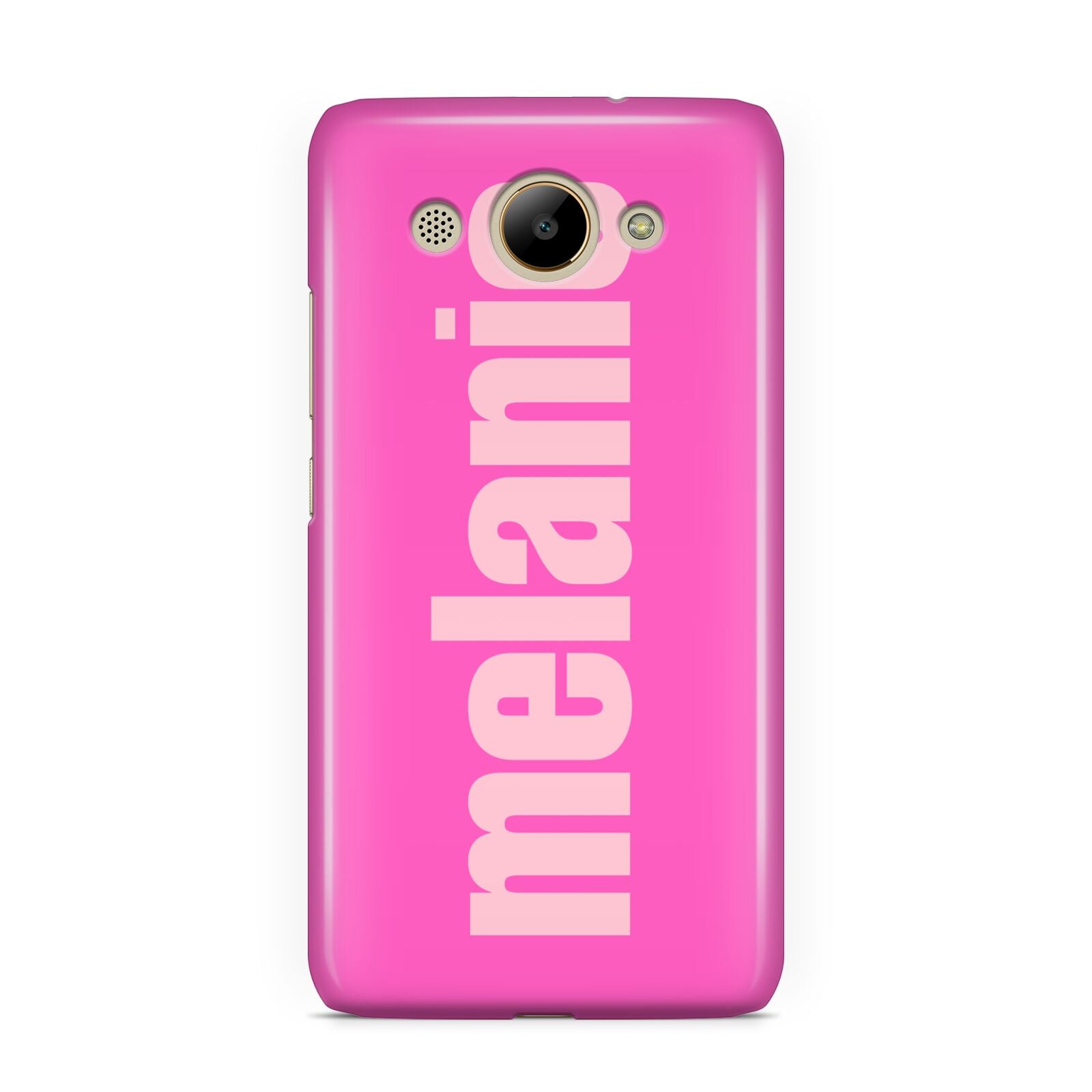 Personalised Pink Huawei Y3 2017