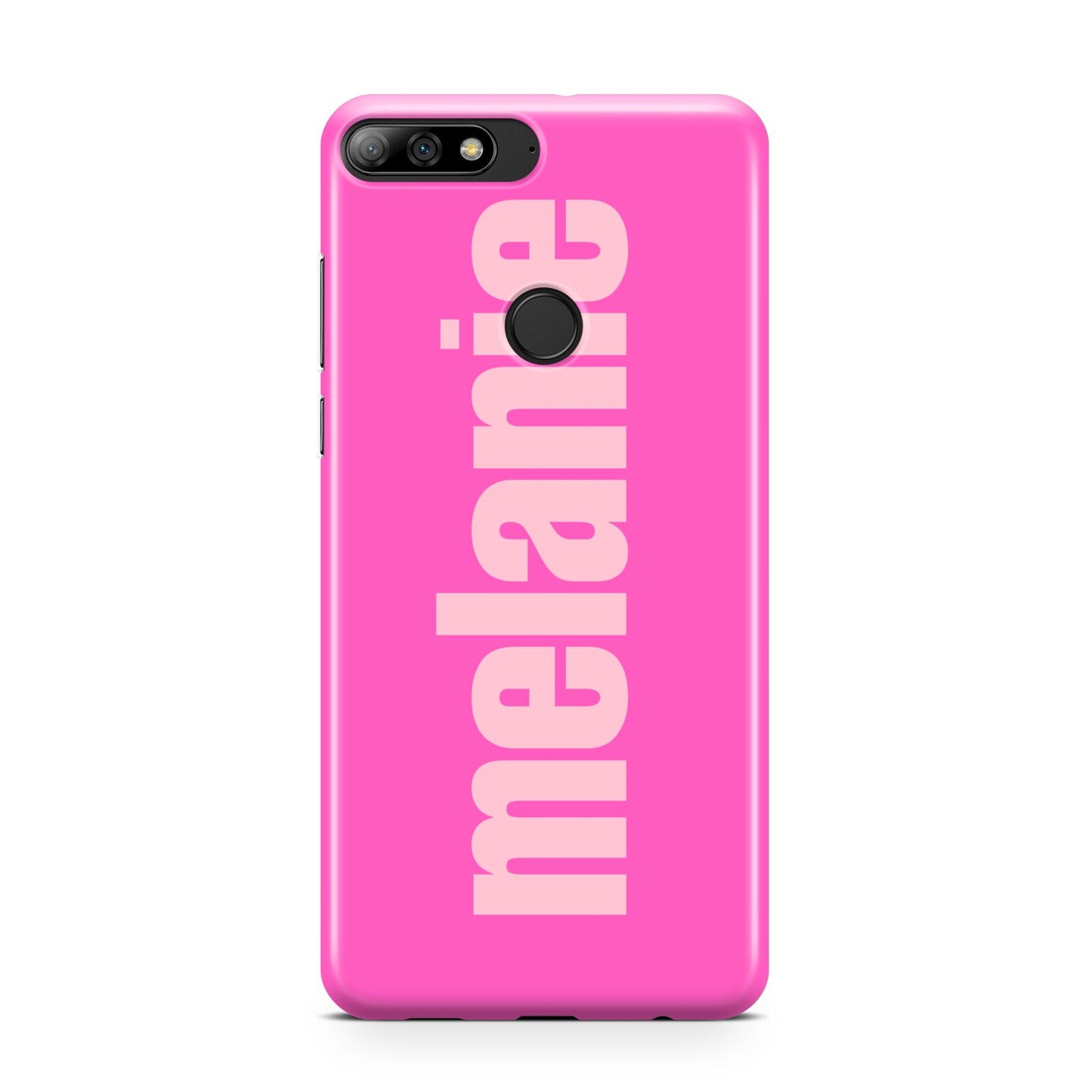 Personalised Pink Huawei Y7 2018