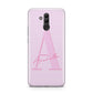 Personalised Pink Initial Huawei Mate 20 Lite