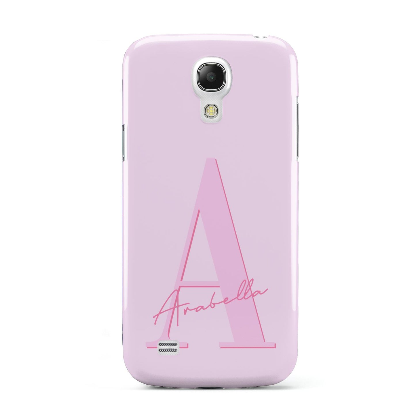 Personalised Pink Initial Samsung Galaxy S4 Mini Case