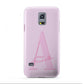 Personalised Pink Initial Samsung Galaxy S5 Mini Case