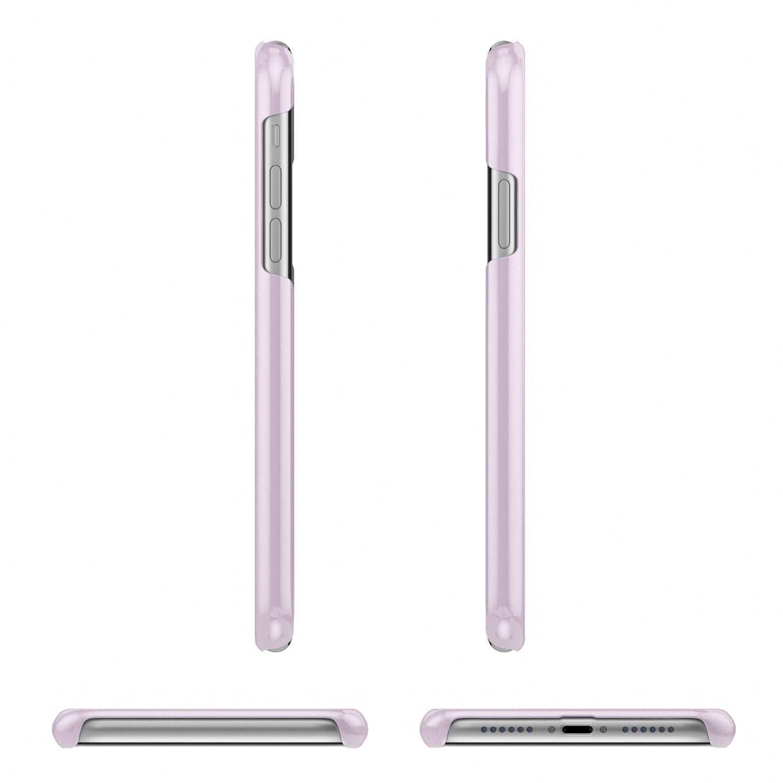 Personalised Pink Initial iPhone 11 Pro 3D Snap Case Angle Images