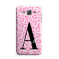 Personalised Pink Leopard Print Samsung Galaxy J7 Case