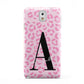 Personalised Pink Leopard Print Samsung Galaxy Note 3 Case