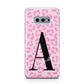Personalised Pink Leopard Print Samsung Galaxy S10E Case