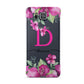 Personalised Pink Lilies Samsung Galaxy Alpha Case