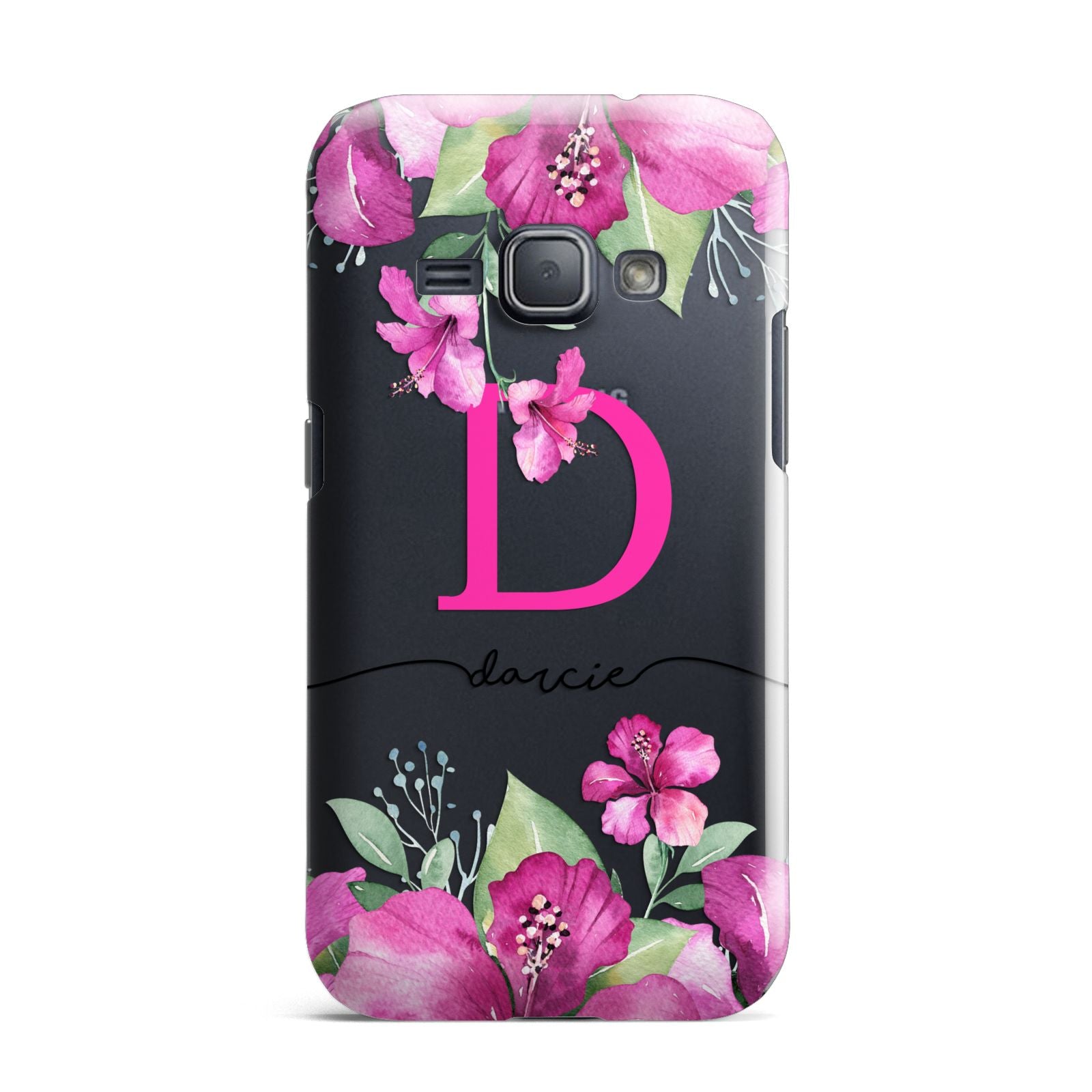 Personalised Pink Lilies Samsung Galaxy J1 2016 Case
