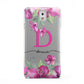 Personalised Pink Lilies Samsung Galaxy Note 3 Case