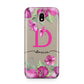 Personalised Pink Lilies Samsung J5 2017 Case