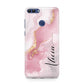 Personalised Pink Marble Huawei P Smart Case