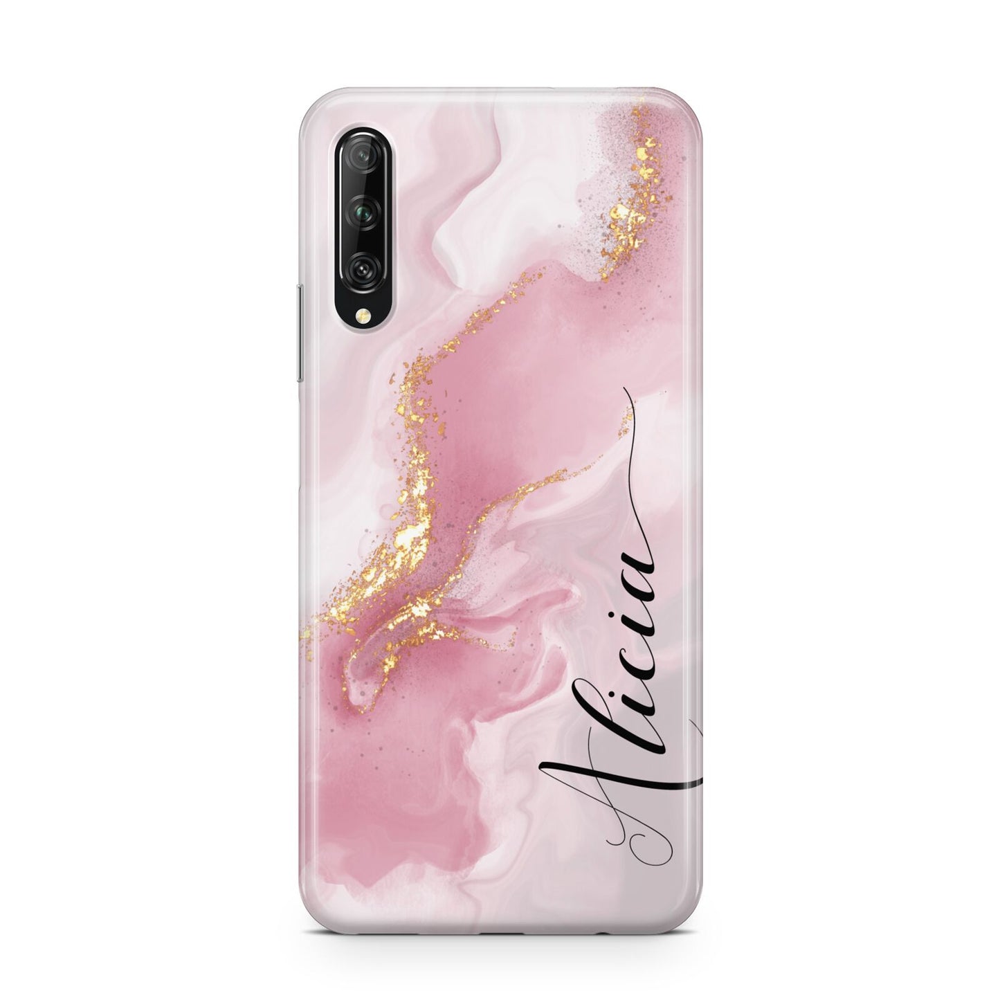Personalised Pink Marble Huawei P Smart Pro 2019