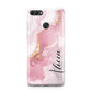 Personalised Pink Marble Huawei Y9 2018