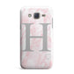 Personalised Pink Marble Initial 1 Custom Samsung Galaxy J7 Case