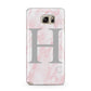 Personalised Pink Marble Initial 1 Custom Samsung Galaxy Note 5 Case