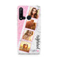 Personalised Pink Marble Photo Strip Huawei P20 Lite 5G Phone Case