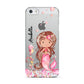 Personalised Pink Mermaid Apple iPhone 5 Case